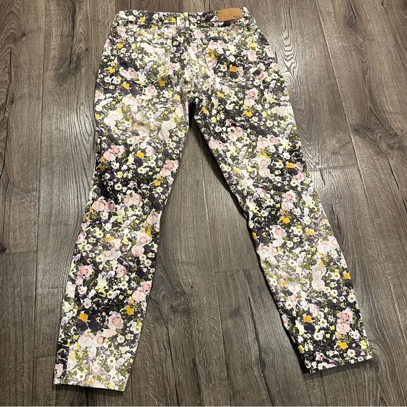 Madewell Women's Skinny Skinny Ankle Jeans Sz 29 Floral Boho Preppy Stretch - Picture 11 of 13
